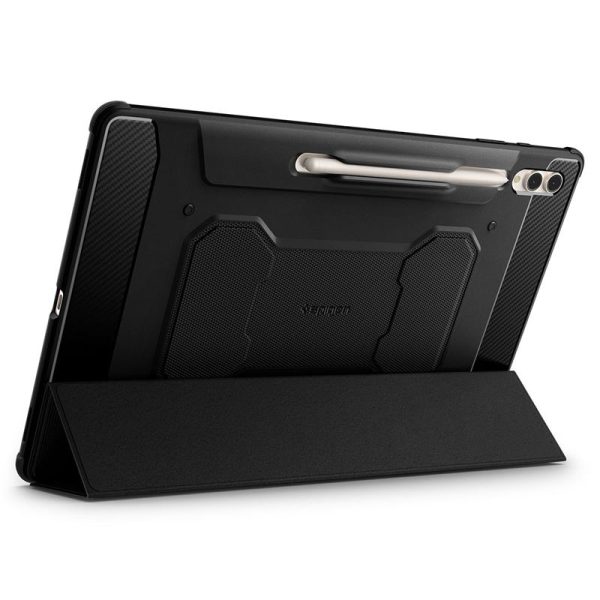 Spigen Rugged Armor Pro Black-Samsung Galaxy Tab S10 Ultra/S9 Ultra/S8 Ultra (ACS06538) - Image 17