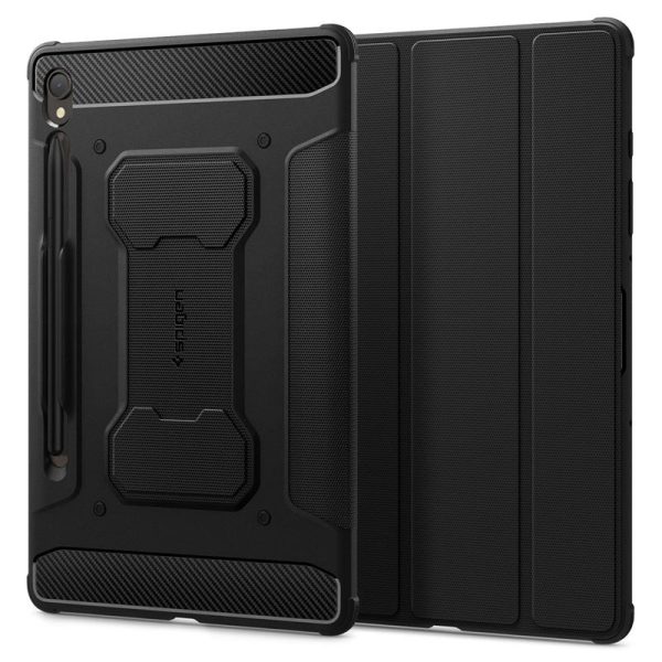 Spigen Rugged Armor Pro Black-Samsung Galaxy Tab S9 (ACS06540) - Image 5