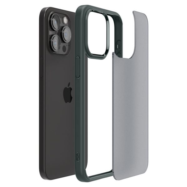 Spigen Ultra Hybrid Frost Green-Apple iPhone 15 Pro Max (ACS06569) - Image 14