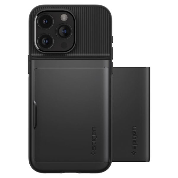 Spigen Slim Armor CS Black-Apple iPhone 15 Pro Max (ACS06589) - Image 3