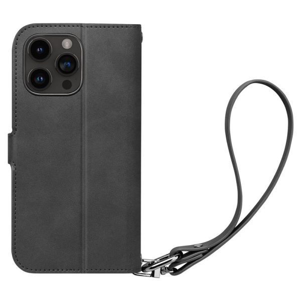 Spigen Wallet S Pro Black-Apple iPhone 15 Pro Max (ACS06605) - Image 6