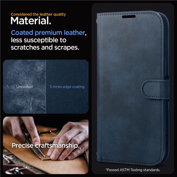 Spigen Wallet S Pro Navy-Apple iPhone 15 Pro Max (ACS06606) - Image 3