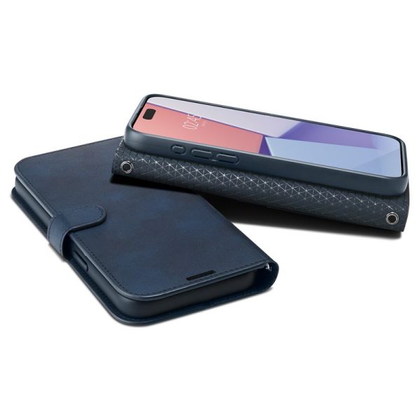 Spigen Wallet S Pro Navy-Apple iPhone 15 Pro Max (ACS06606) - Image 11