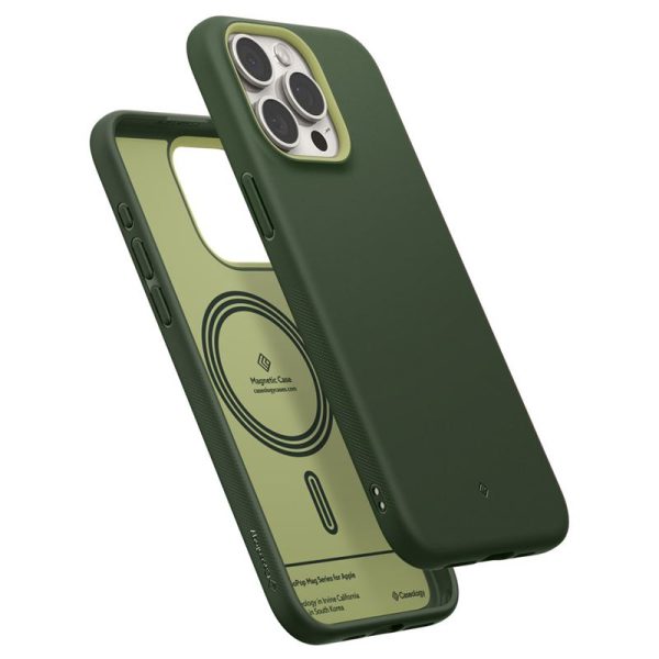 Spigen Caseology Nano Pop MagSafe Avo Green-Apple iPhone 15 Pro Max (ACS06619) - Image 7