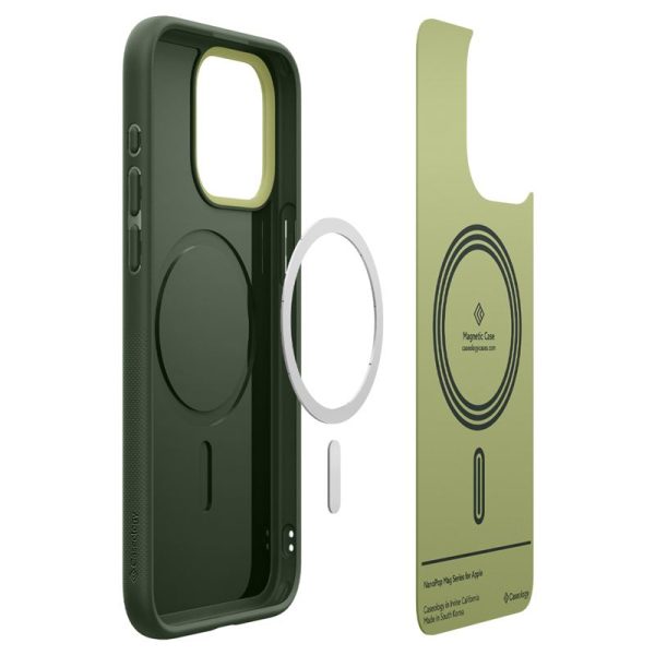 Spigen Caseology Nano Pop MagSafe Avo Green-Apple iPhone 15 Pro Max (ACS06619) - Image 8