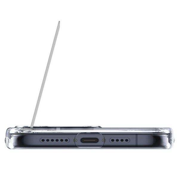 Spigen Caseology Capella MagSafe Kickstand Clear White-Apple iPhone 15 Pro Max (ACS06622) - Image 8