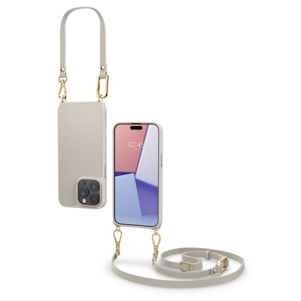 Spigen Cyrill Classic Charm Mag Cream-Apple iPhone 15 Pro Max (ACS06637) - Image 4