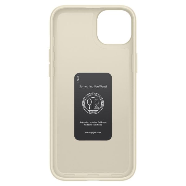 Spigen Thin Fit Mute Beige-Apple iPhone 15 Plus (ACS06642) - Image 11