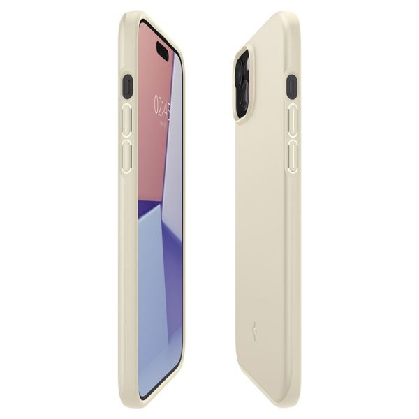 Spigen Thin Fit Mute Beige-Apple iPhone 15 Plus (ACS06642) - Image 16