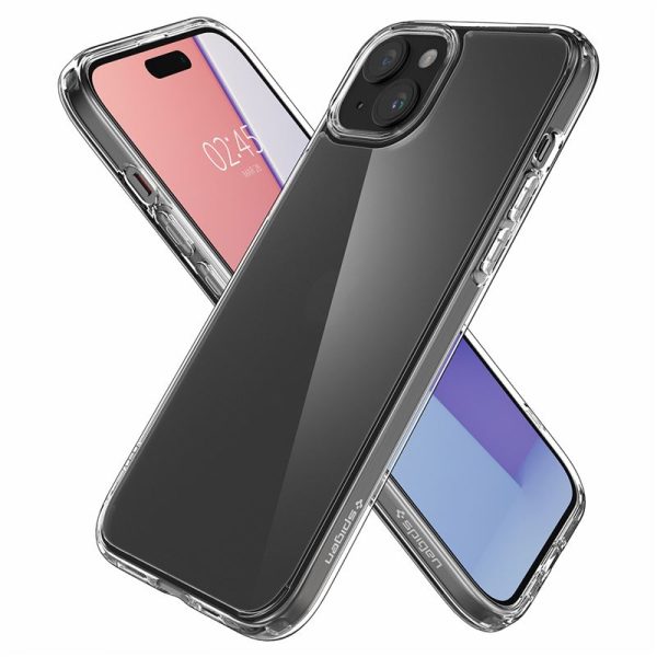 Spigen Ultra Hybrid Frost Clear-Apple iPhone 15 Plus (ACS06655) - Image 11