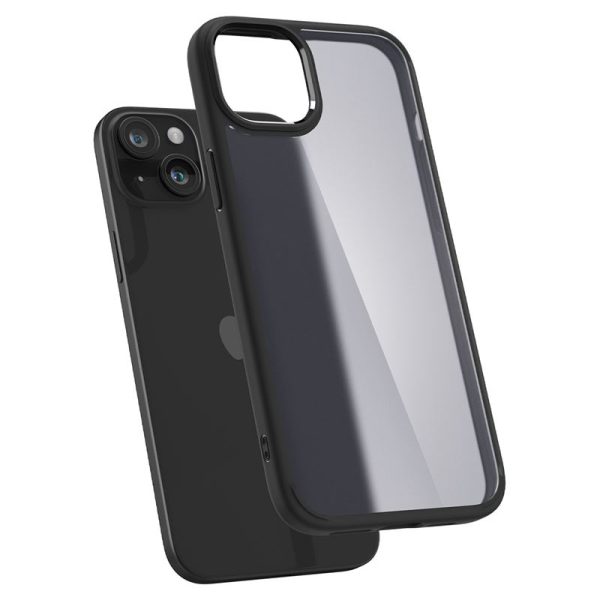 Spigen Ultra Hybrid Frost Black-Apple iPhone 15 Plus (ACS06656) - Image 11