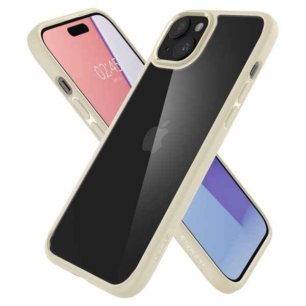 Spigen Ultra Hybrid Mute Beige-Apple iPhone 15 Plus (ACS06658) - Image 11