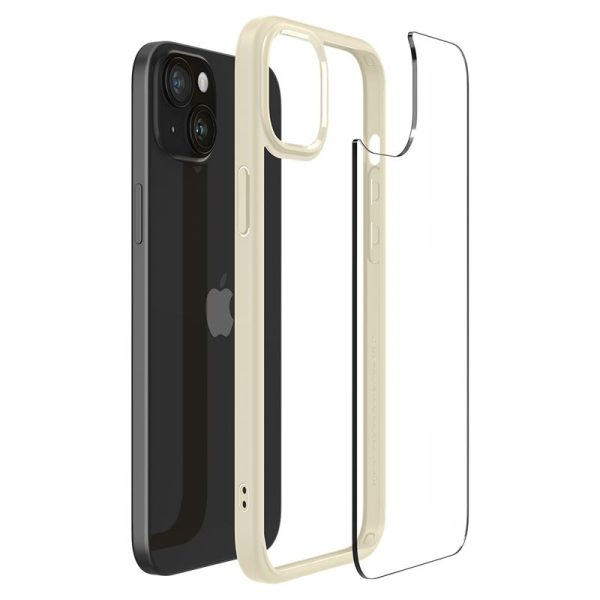 Spigen Ultra Hybrid Mute Beige-Apple iPhone 15 Plus (ACS06658) - Image 12