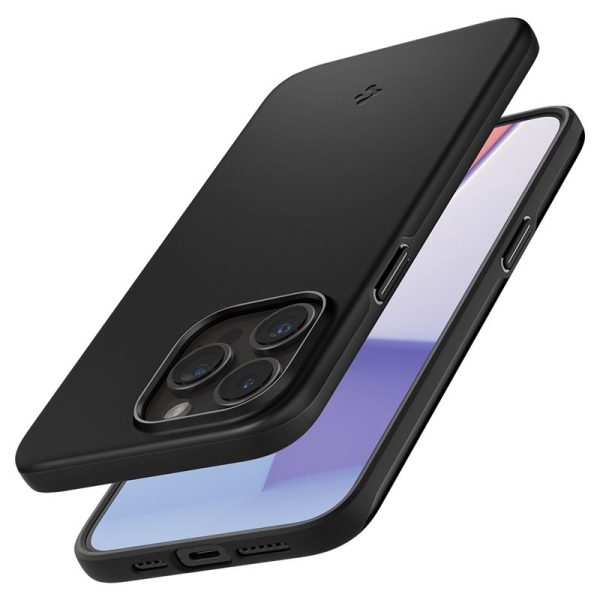 Spigen Thin Fit Black-Apple iPhone 15 Pro (ACS06686) - Image 16