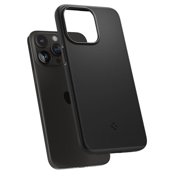 Spigen Thin Fit Black-Apple iPhone 15 Pro (ACS06686) - Image 17