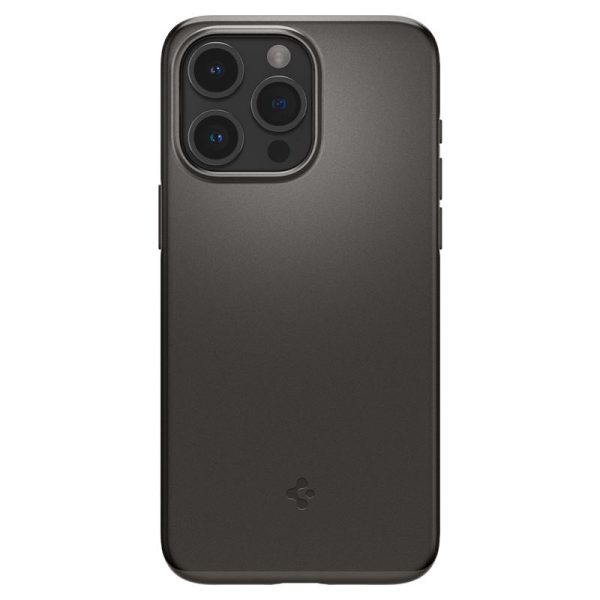 Spigen Thin Fit Gunmetal-Apple iPhone 15 Pro (ACS06687) - Image 10