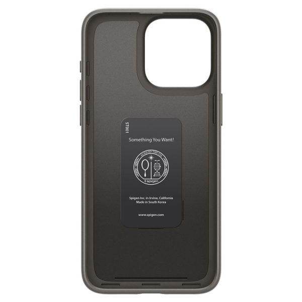 Spigen Thin Fit Gunmetal-Apple iPhone 15 Pro (ACS06687) - Image 11