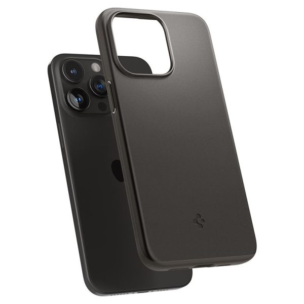 Spigen Thin Fit Gunmetal-Apple iPhone 15 Pro (ACS06687) - Image 17