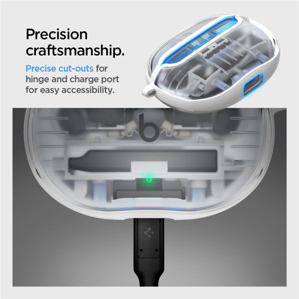 Spigen Ultra Hybrid Crystal Clear-Beats Studio Buds+/Buds (ACS06935) - Image 4