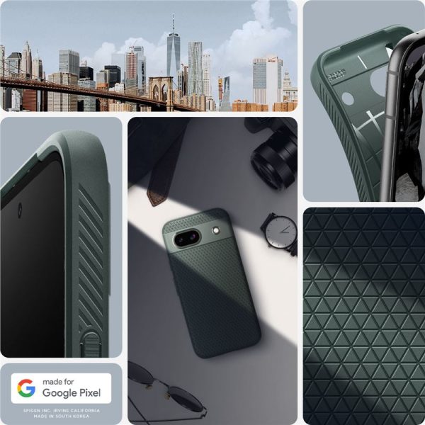 Spigen Liquid Air Abyss Green-Google Pixel 8a (ACS07258) - Image 6