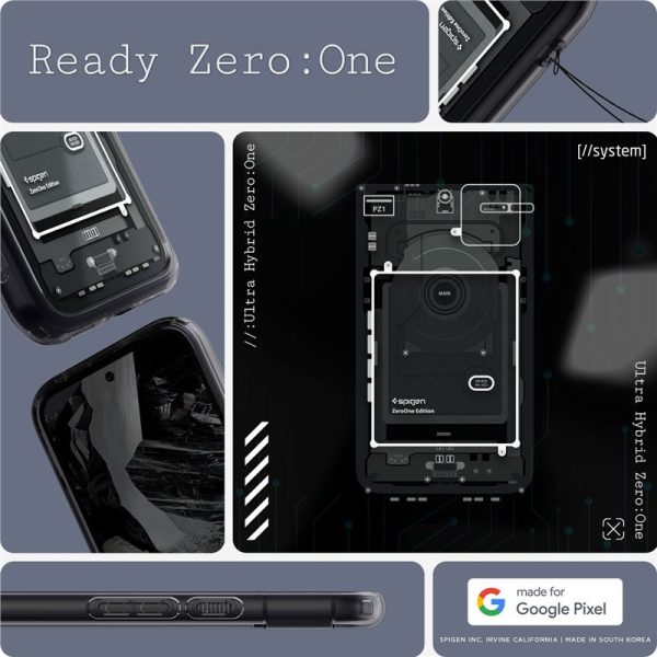 Spigen Ultra Hybrid Zero One-Google Pixel 8a (ACS07261) - Image 3