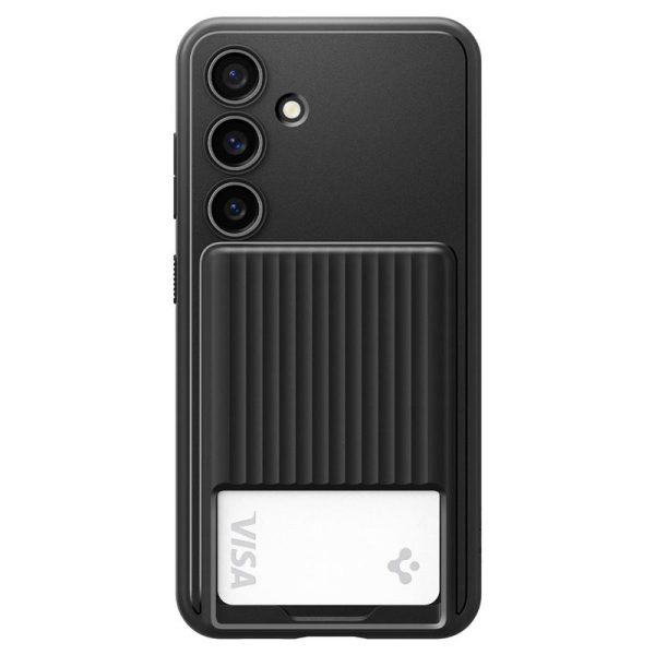 Spigen Liquid Slot Matte Black-Samsung Galaxy S24+ (ACS07336) - Image 3