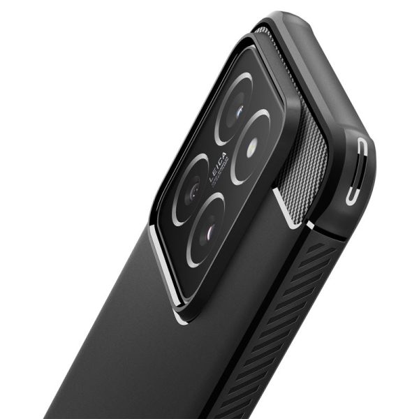 Spigen Rugged Armor Matte Black-Xiaomi 14 (ACS07422) - Image 3