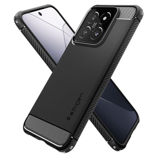 Spigen Rugged Armor Matte Black-Xiaomi 14 (ACS07422) - Image 9