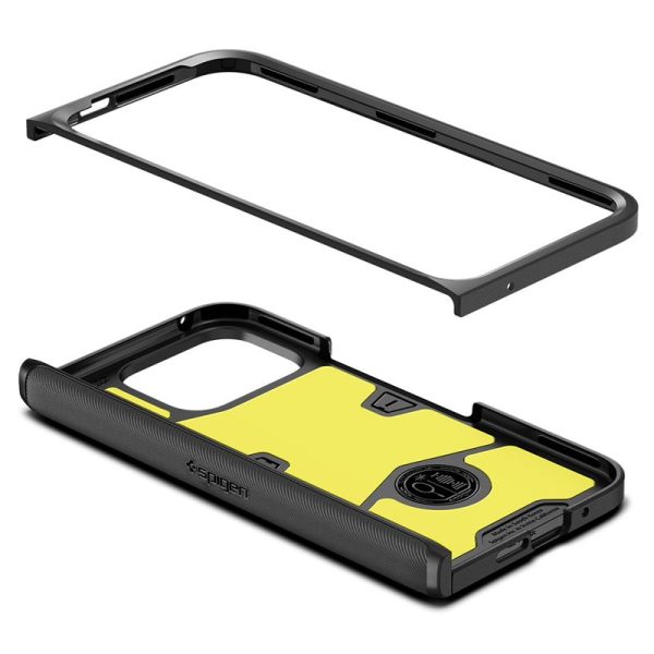 Spigen Slim Armor Pro Black-Google Pixel 9 Pro Fold (ACS07587) - Image 5