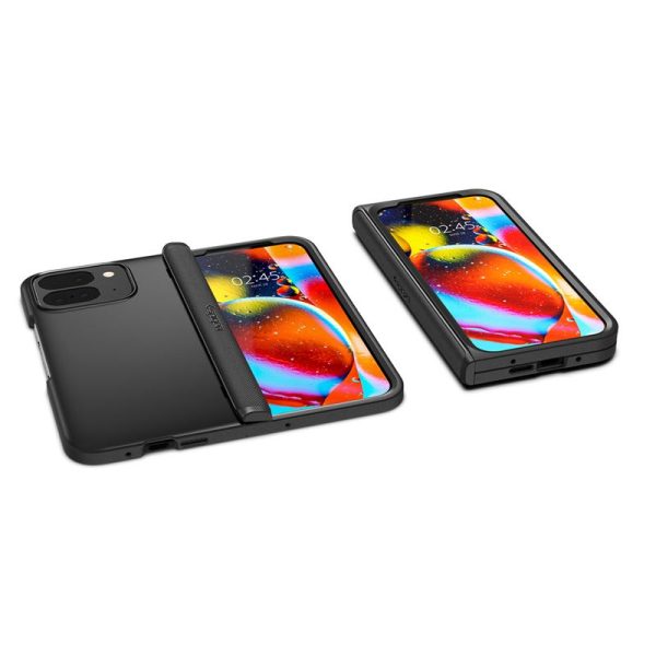 Spigen Slim Armor Pro Black-Google Pixel 9 Pro Fold (ACS07587) - Image 6