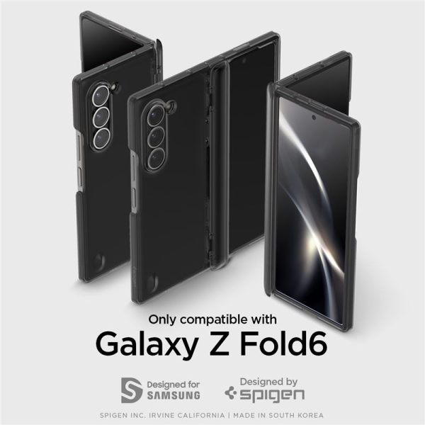 Spigen Ultra Hybrid Pro Frost Grey-Samsung Galaxy Z Fold 6 (ACS07814) - Image 10