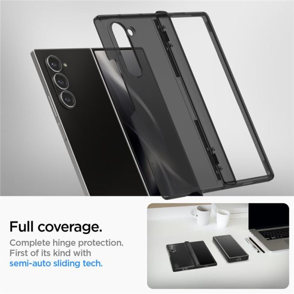 Spigen Ultra Hybrid Pro Frost Grey-Samsung Galaxy Z Fold 6 (ACS07814) - Image 11