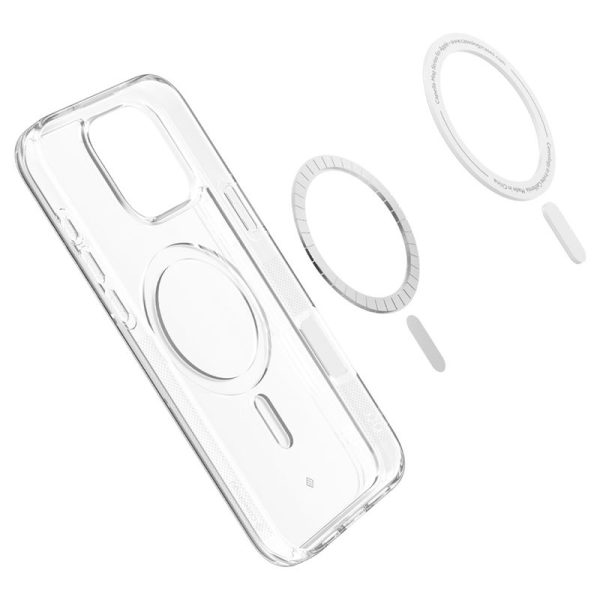 Spigen Caseology Capella MagSafe Clear White-Apple iPhone 16 Pro Max (ACS08052) - Image 6