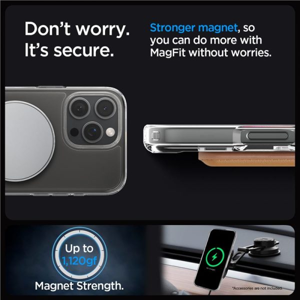 Spigen Ultra Hybrid S MagSafe Graphite-Apple iPhone 16 Pro (ACS08143) - Image 9