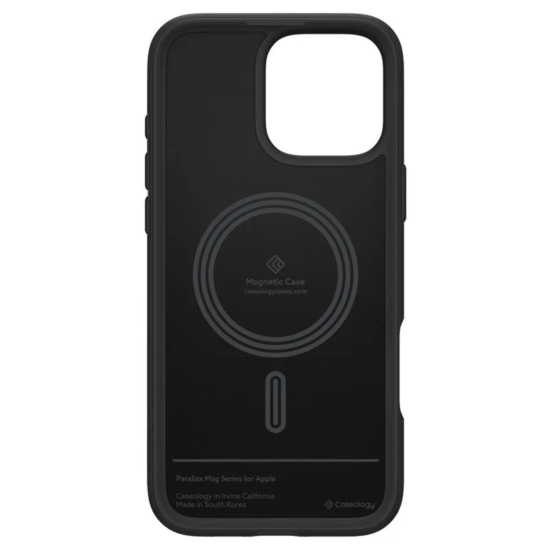 Θήκη iPhone 16 Pro Spigen Caseology Parallax MagSafe Matte Black (ACS08169) - Image 3