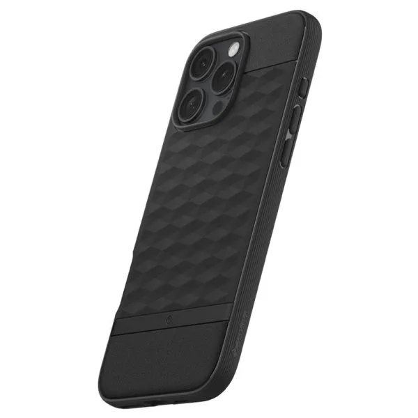 Θήκη iPhone 16 Pro Spigen Caseology Parallax MagSafe Matte Black (ACS08169) - Image 6