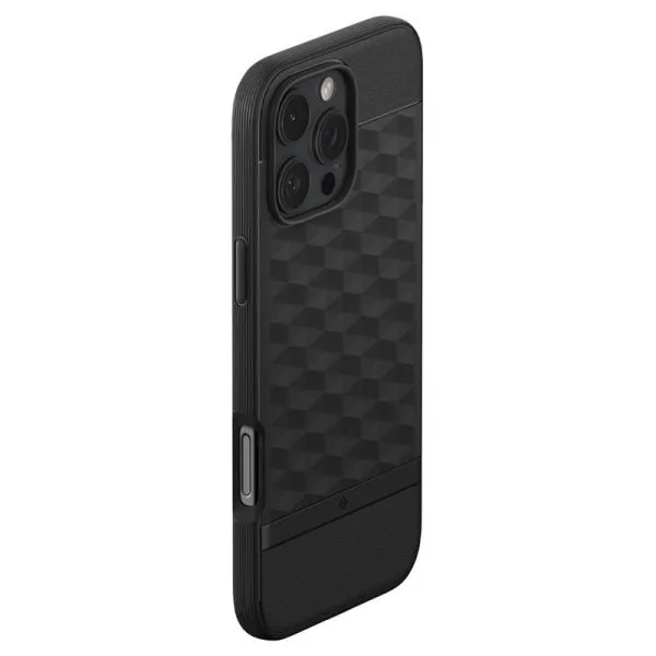 Θήκη iPhone 16 Pro Spigen Caseology Parallax MagSafe Matte Black (ACS08169) - Image 7