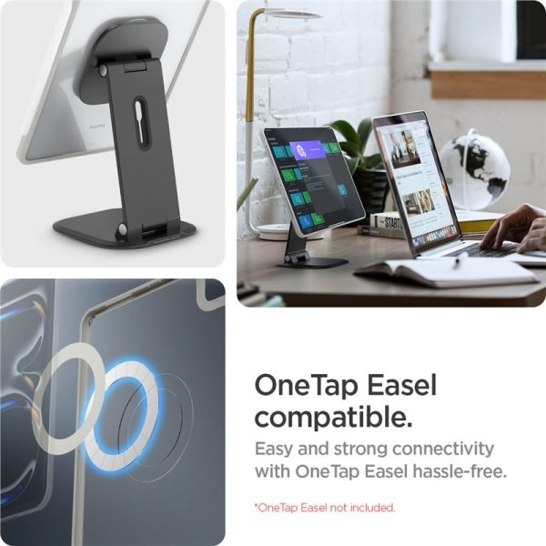 Spigen Air Skin Pro Onetap Grey-Apple iPad Pro 13" 2024 (ACS08489) - Image 4