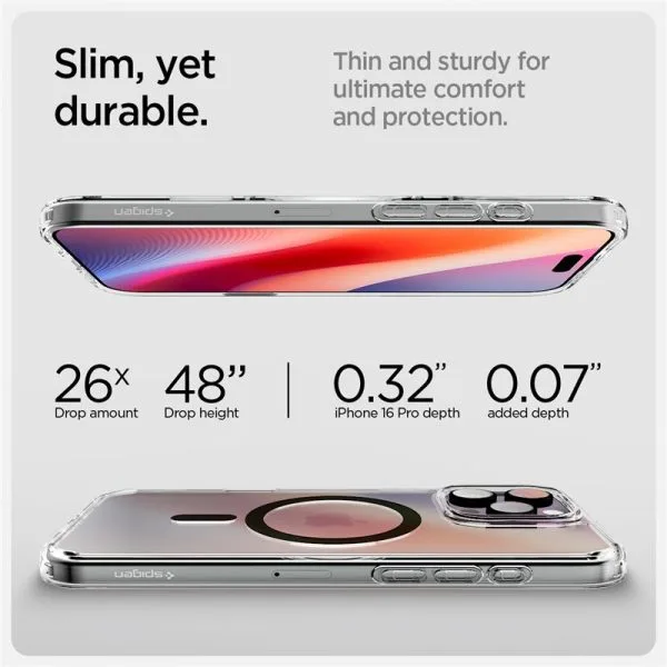 Θήκη iPhone 16 Pro Spigen Ultra Hybrid T MagSafe Graphite (ACS08513) - Image 6