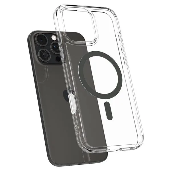 Θήκη iPhone 16 Pro Spigen Ultra Hybrid T MagSafe Graphite (ACS08513) - Image 12