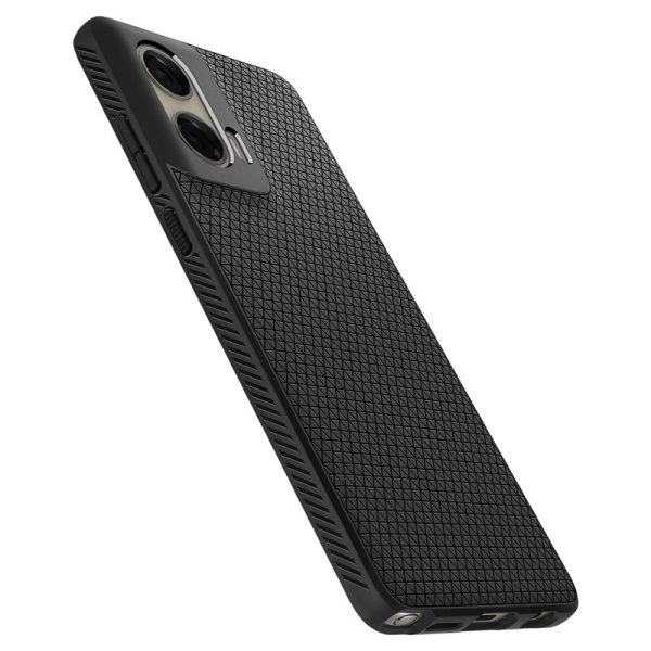 Spigen Liquid Air Matte Black-Motorola Moto G Stylus 5G 2024 (ACS08546) - Image 11