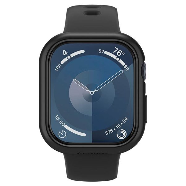 Spigen Thin Fit Black-Apple Watch 10 42mm (ACS08588) - Image 6