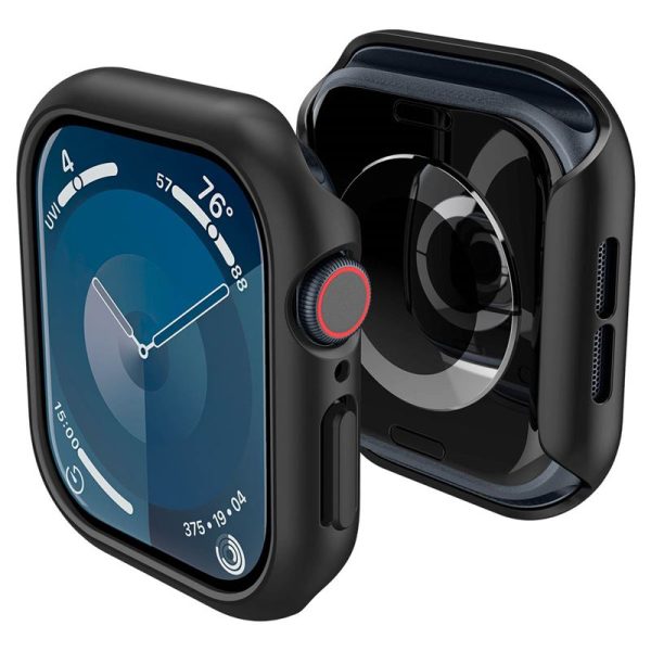 Spigen Thin Fit Black-Apple Watch 10 42mm (ACS08588) - Image 8