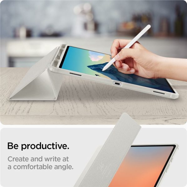 Spigen Ultra Hybrid Pro Grey-Samsung Galaxy Tab S10 Ultra/S9 Ultra/S8 Ultra (ACS08796) - Image 7