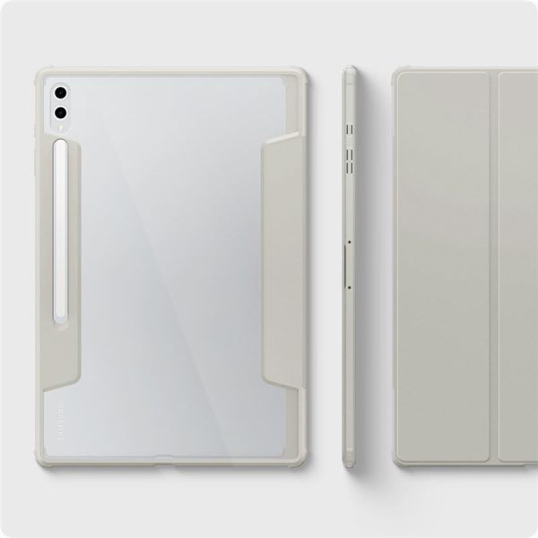 Spigen Ultra Hybrid Pro Grey-Samsung Galaxy Tab S10 Ultra/S9 Ultra/S8 Ultra (ACS08796) - Image 9