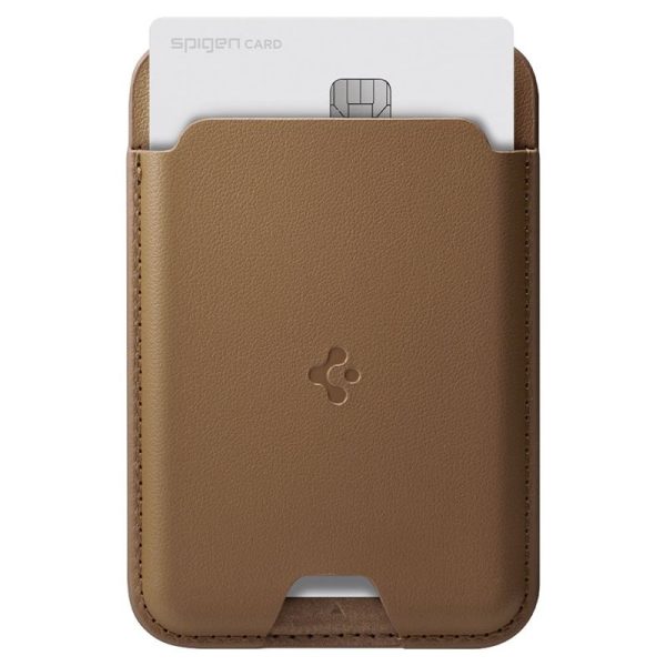 Spigen Wallet Valentinus MagSafe Brown-MagSafe (AFA03854) - Image 10