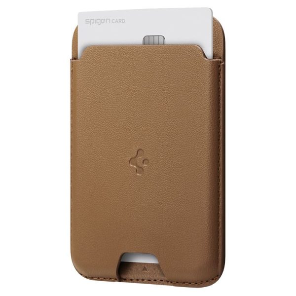 Spigen Wallet Valentinus MagSafe Brown-MagSafe (AFA03854) - Image 11