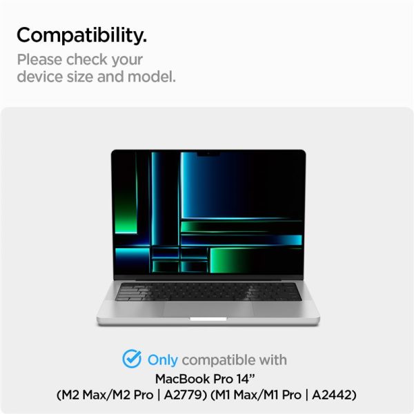 Spigen SafeView 1 Pack-MacBook Pro 14" M3 2024/M2 2023/M1 2021 (AFL06158) - Image 4