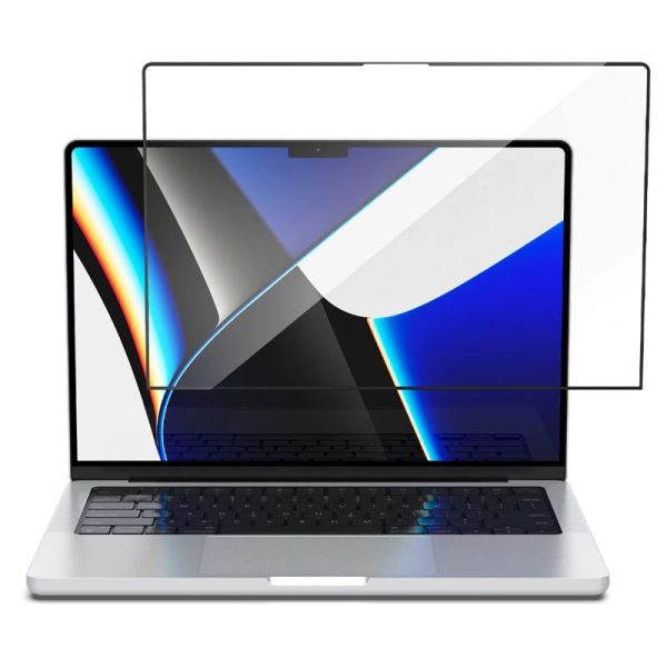 Spigen Glas.tR Slim 1 Pack-MacBook Pro 14" M4 2024/M3 2023/M2 2023/M1 2021 (AGL04234) - Image 2