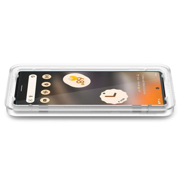 Spigen Glass AlignMaster 2 Pack Clear-Google Pixel 6a (AGL04695) - Image 8